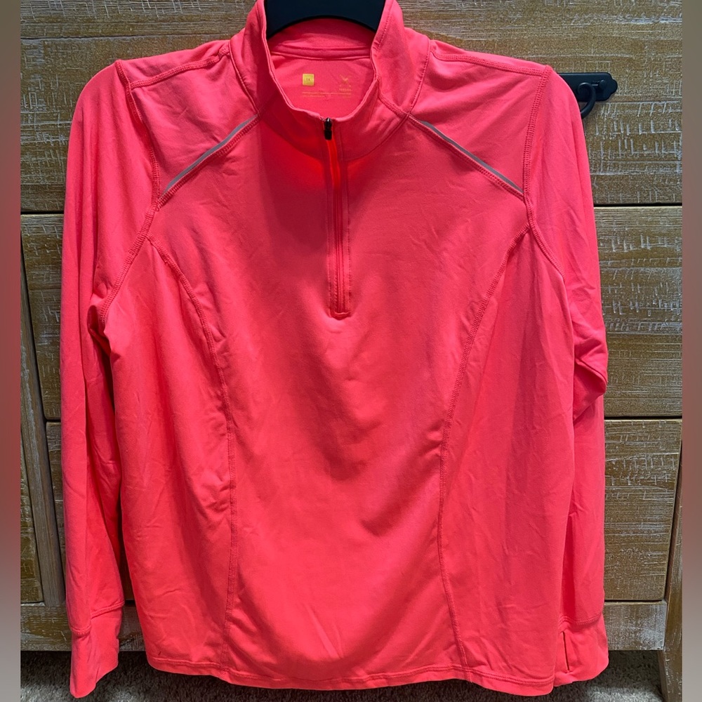 Xersion Women’s Plus Long Sleeve 1/4-Zip Pullover